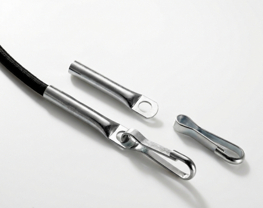 Seilendverschluss mit Simplexhaken, verzinkt